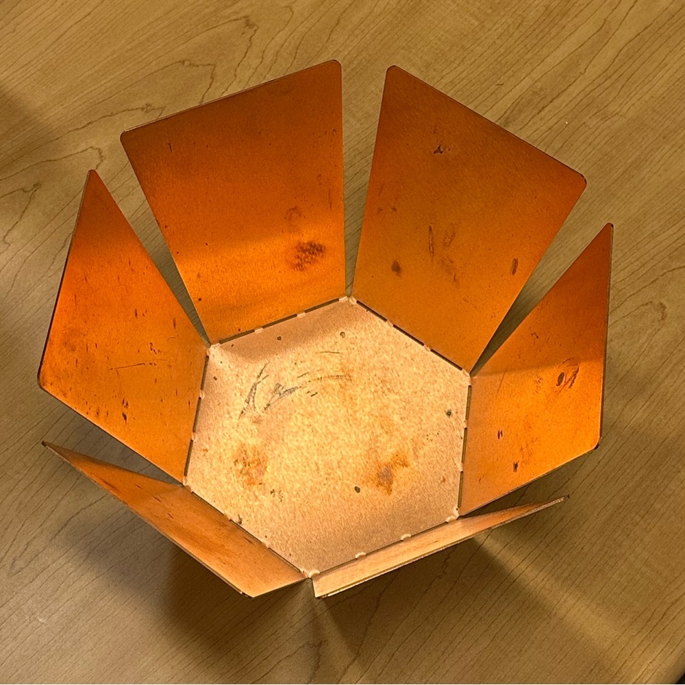 2D:3D Blu Dot Copper Coated Steel Geometric Bowl (Small)